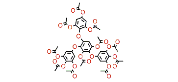 Tetrafuhalol D undecaacetate